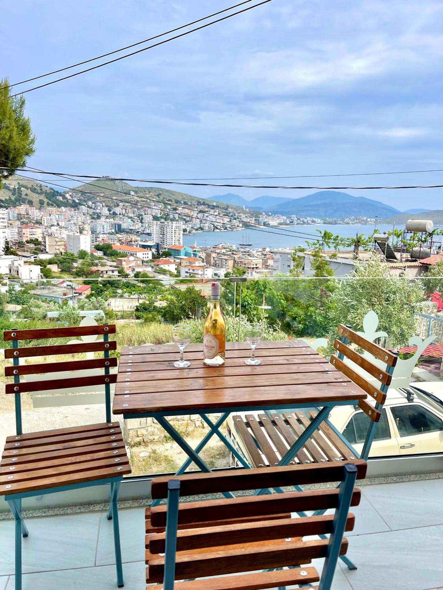 Crown Deluxe Apartments Saranda Kültér fotó