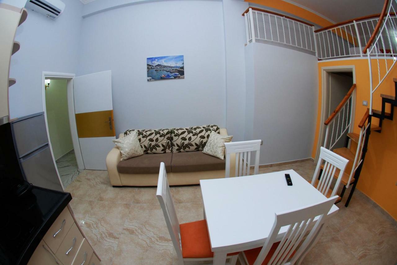 Crown Deluxe Apartments Saranda Kültér fotó